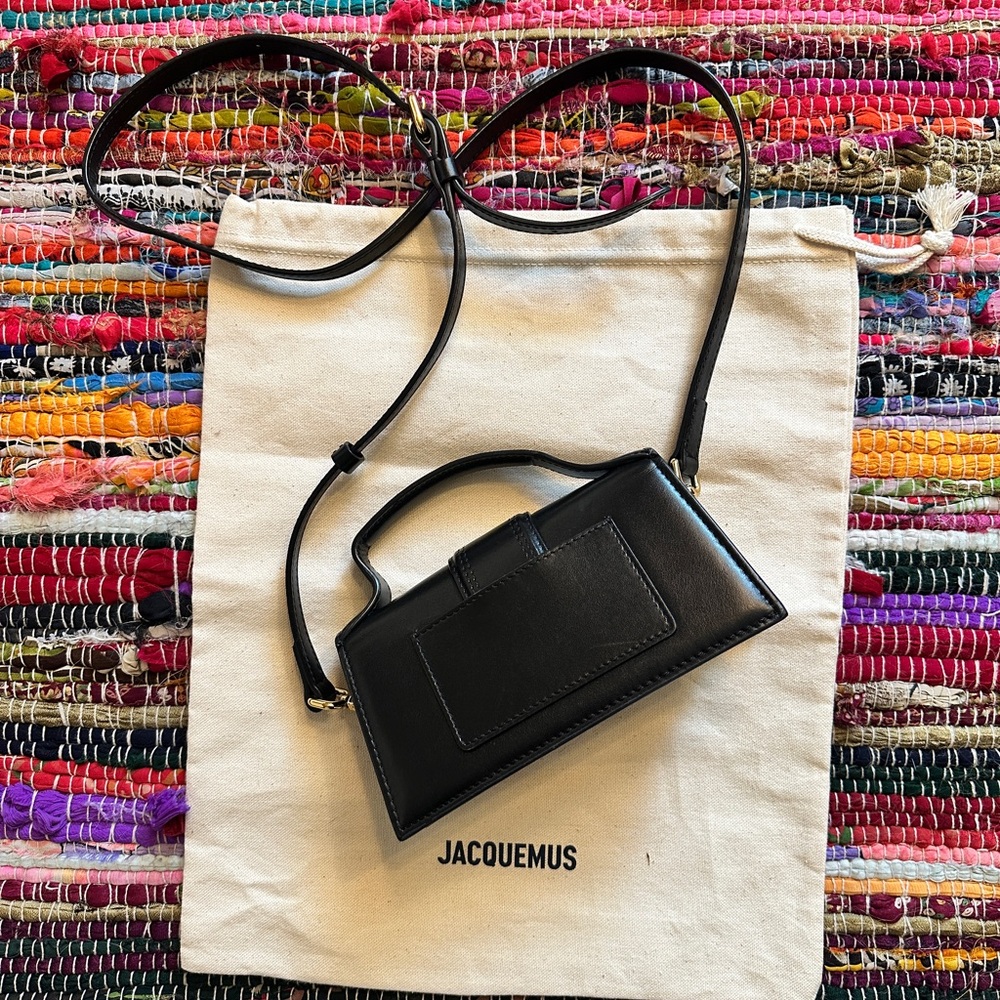 Jacquemus Elegant Black Mini Bag, “The Bambino” - Picture 2 of 3
